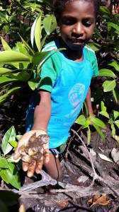 So proud of her finds!