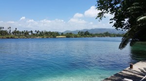 This is where they took us for our mentor meeting! There is a downed WWII plane 30 feet under that water that Jacob dove to see!