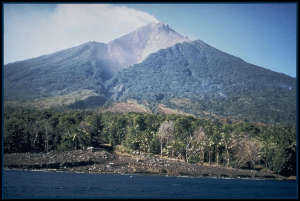 a picture I found online of Manam Island