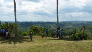 view from the Catholic mission