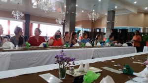 rubbing shoulders with amazing missionary women at a ladies lunch on Friday