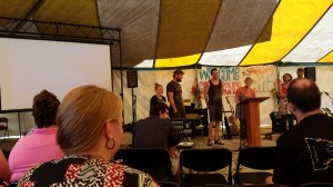 The Wantakia team sharing