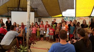 Missionary kids- they got to do VBS this week